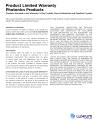 143932_Luxium Solutions_Photonics Product Warranty_FIN